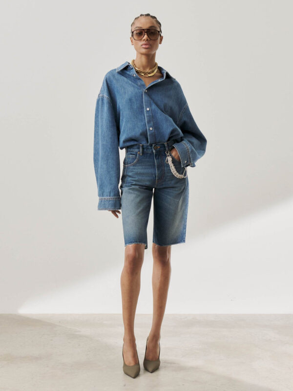 GINA FITTED JEAN SHORTS