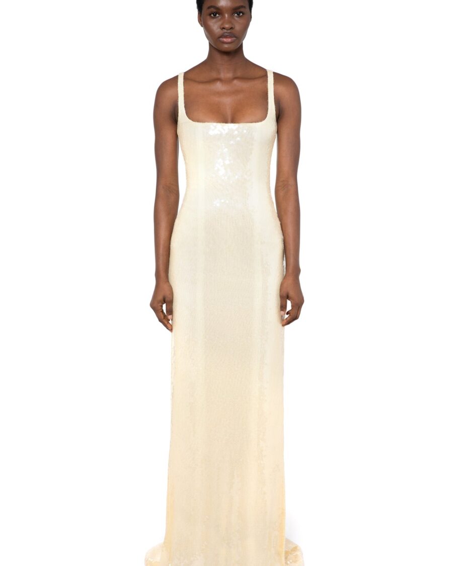 ELECTRA GOWN IN GIRASOLE SEQUIN