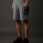 METROPOLIS FLEECE MIXED SWEAT SHORTS