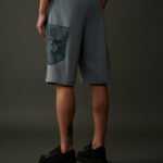 METROPOLIS FLEECE MIXED SWEAT SHORTS