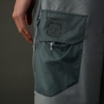 METROPOLIS FLEECE MIXED SWEAT SHORTS
