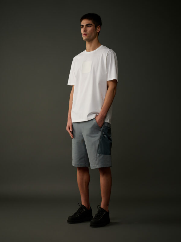 METROPOLIS FLEECE MIXED SWEAT SHORTS