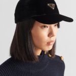 VELVET LOGO CAP