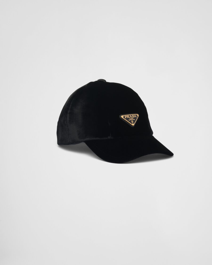 VELVET LOGO CAP