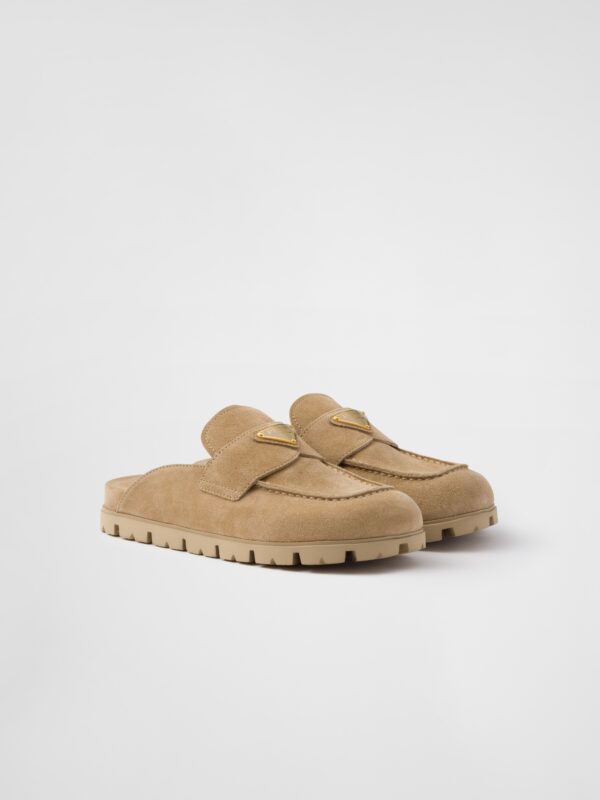 SUEDE SABOTS