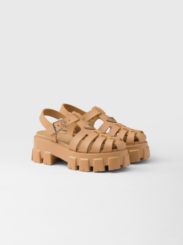 RUBBER MONOLITH SANDAL