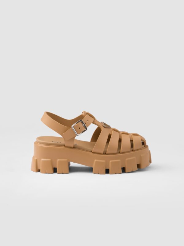 RUBBER MONOLITH SANDAL