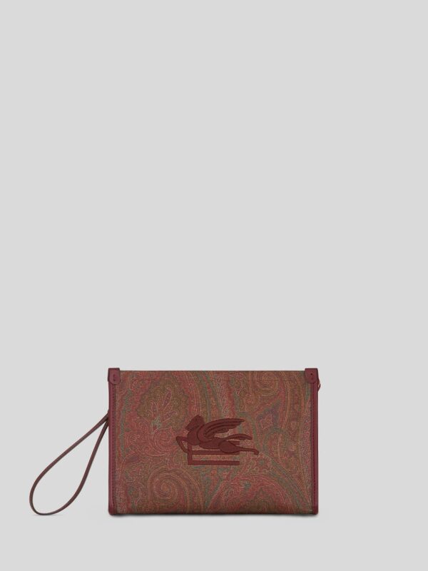 LARGE PAISLEY LOVE TROTTER POUCH