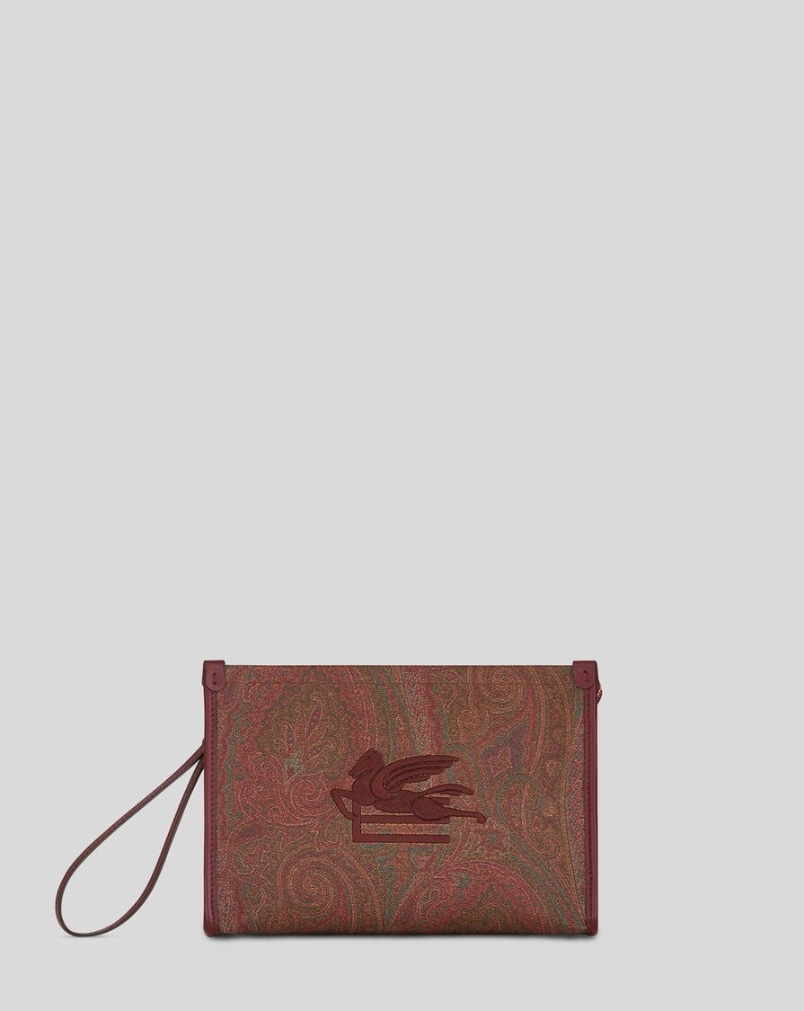 LARGE PAISLEY LOVE TROTTER POUCH