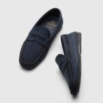NUBUK LOAFERS