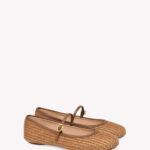 CLARA RAFFIA BALLERINAS