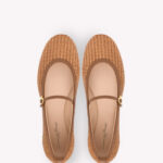 CLARA RAFFIA BALLERINAS