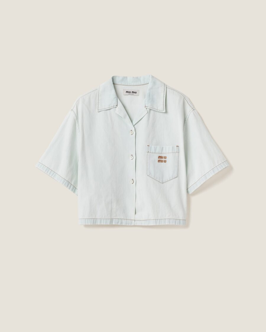 CHAMBRAY DENIM SHIRT