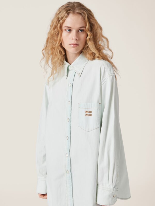 CHAMBRAY LIGHT DENIM SHIRT