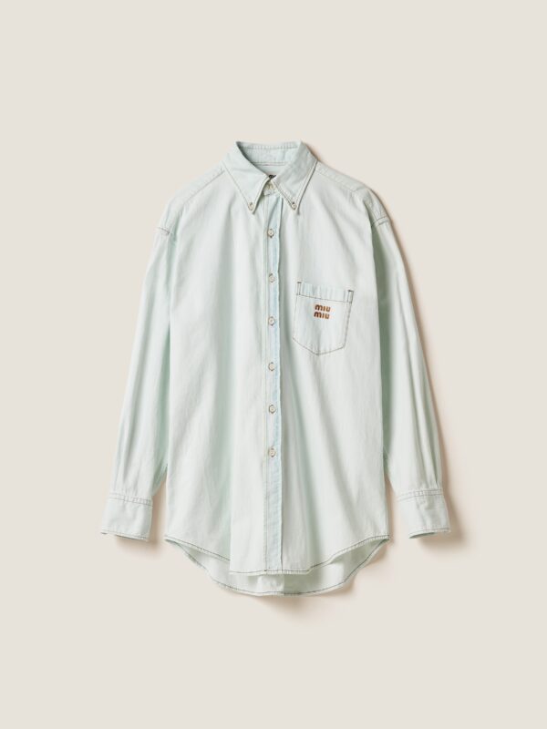 CHAMBRAY LIGHT DENIM SHIRT
