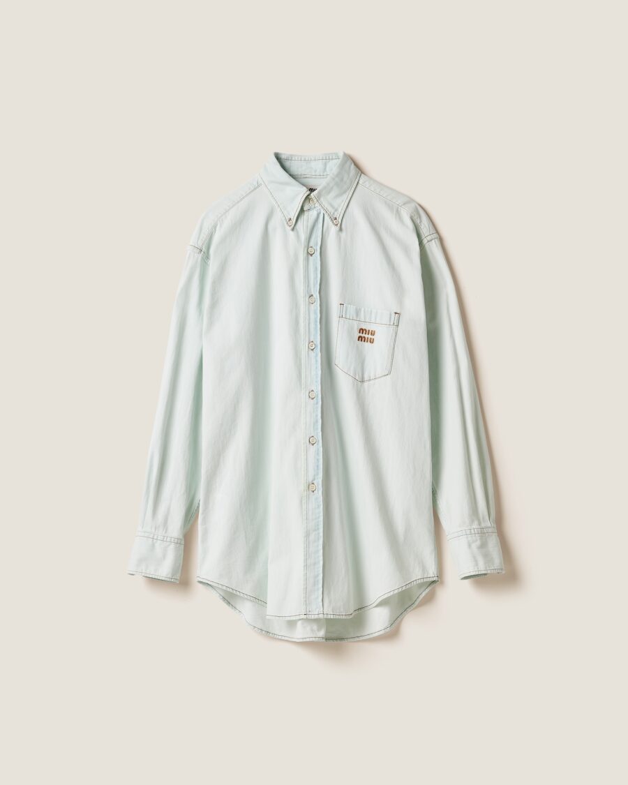 CHAMBRAY LIGHT DENIM SHIRT