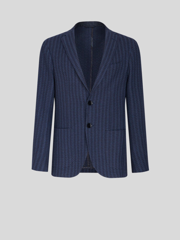 JACQUARD STRIPED BLAZER