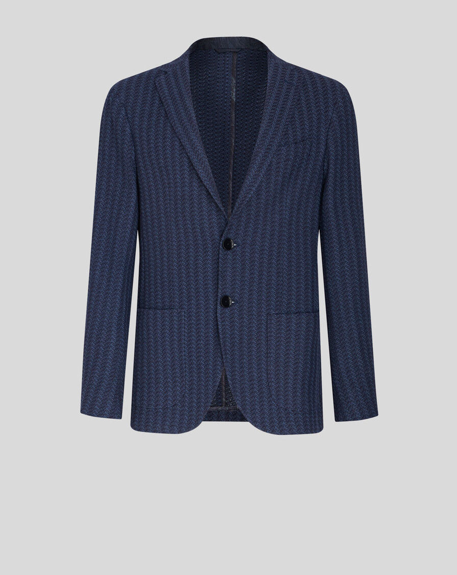 JACQUARD STRIPED BLAZER