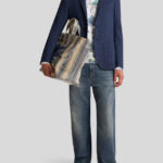 JACQUARD STRIPED BLAZER