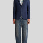 JACQUARD STRIPED BLAZER