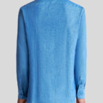 LINEN SHIRT WITH LOGO