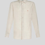 LINEN SHIRT WITH LOGO