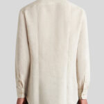 LINEN SHIRT WITH LOGO