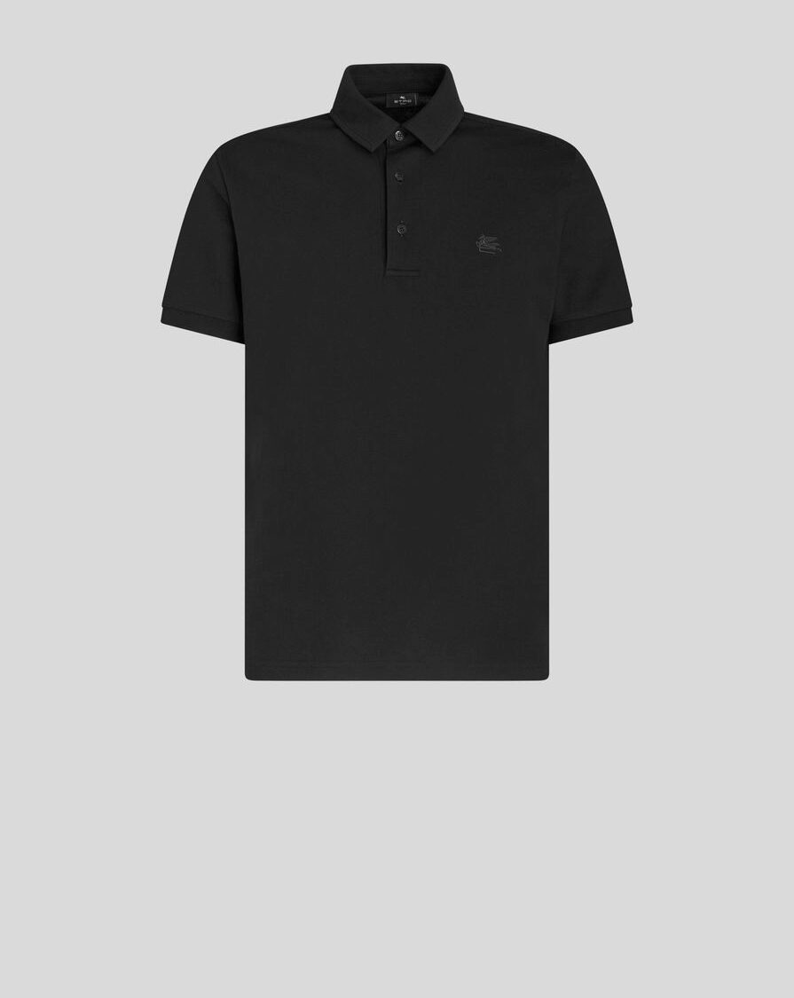 POLO SHIRT WITH EMBROIDERED PEGASO
