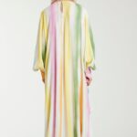 STRIPED OMBRE MAXI DRESS