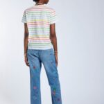 RAINBOW STRIPED TEE