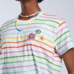 RAINBOW STRIPED TEE