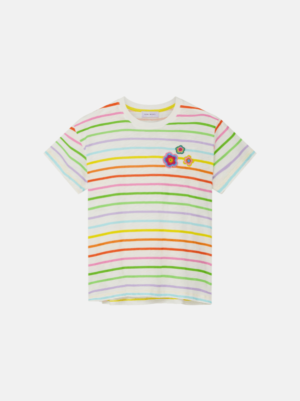 RAINBOW STRIPED TEE