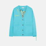 FLOWER APPLIQUÉ CARDIGAN