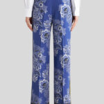 BANDANNA BOUQUET PALAZZO TROUSERS