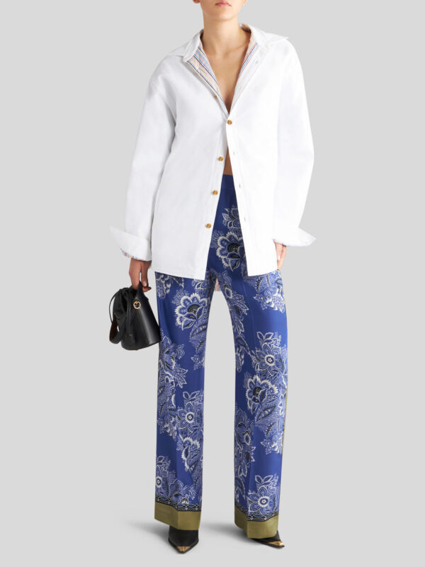 BANDANNA BOUQUET PALAZZO TROUSERS