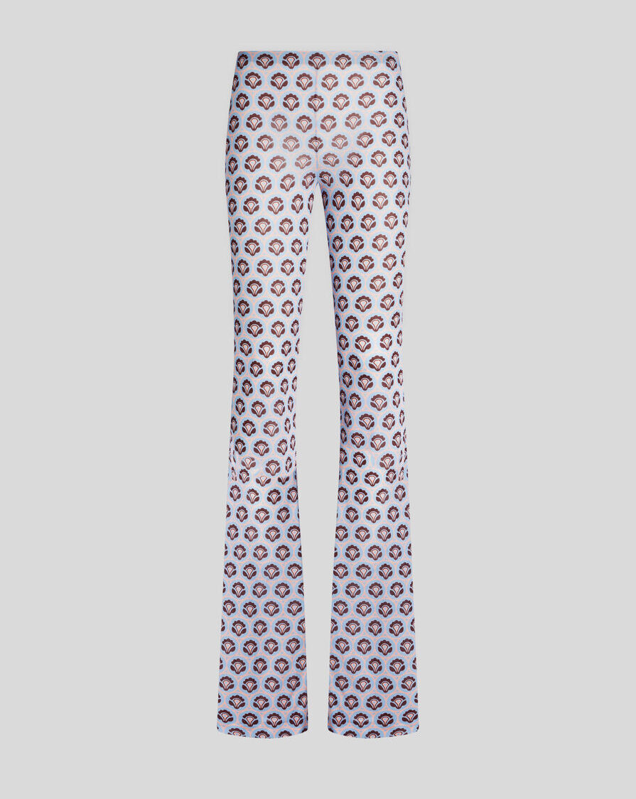 PRINTED JERSEY TROUSERS