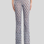 PRINTED JERSEY TROUSERS