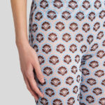 PRINTED JERSEY TROUSERS