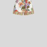 MULTICOLOURED BOUQUET SHORTS