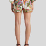 MULTICOLOURED BOUQUET SHORTS