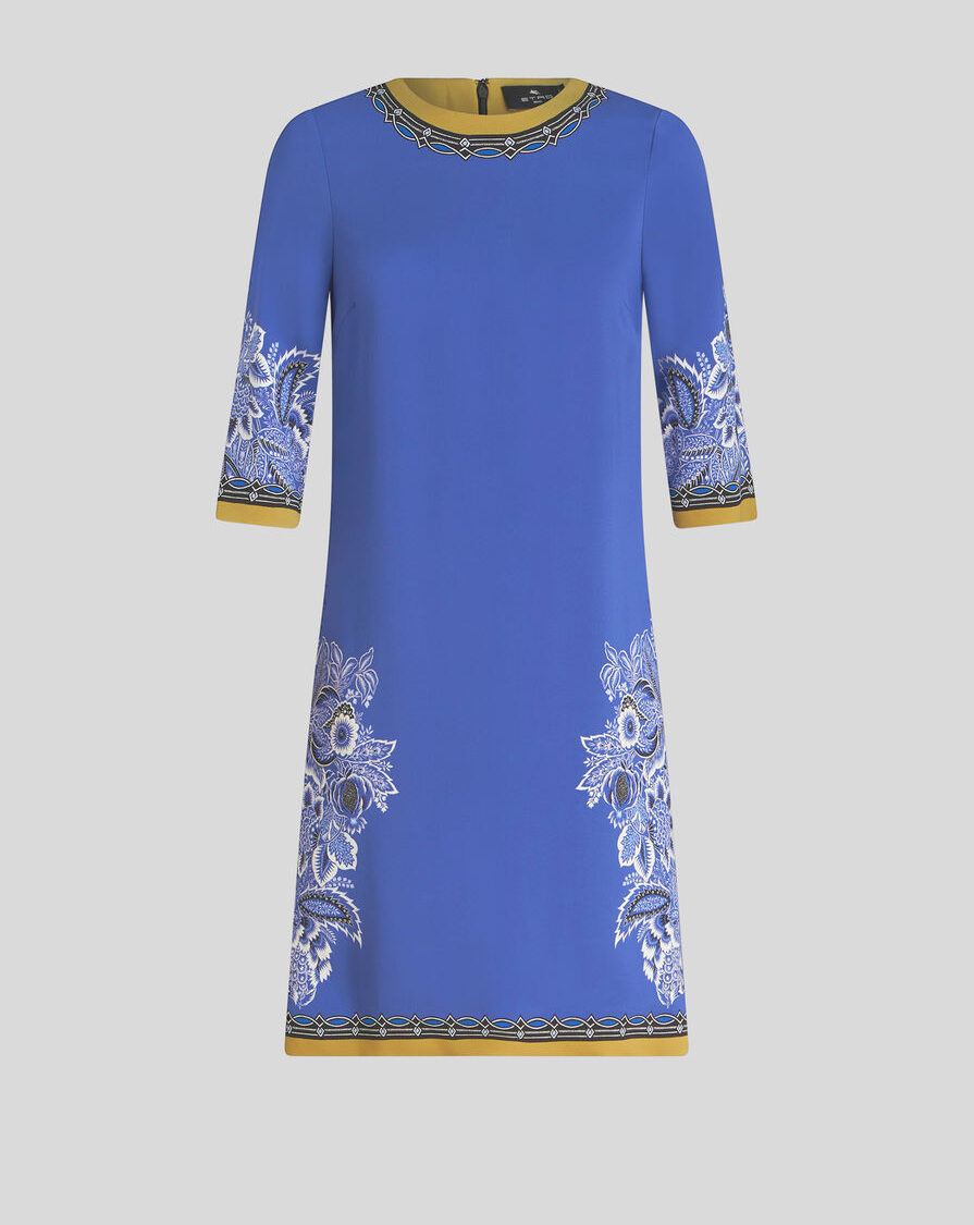 PRINTED CADY TUNIC DRESS