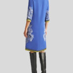 PRINTED CADY TUNIC DRESS