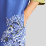 PRINTED CADY TUNIC DRESS