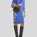 PRINTED CADY TUNIC DRESS
