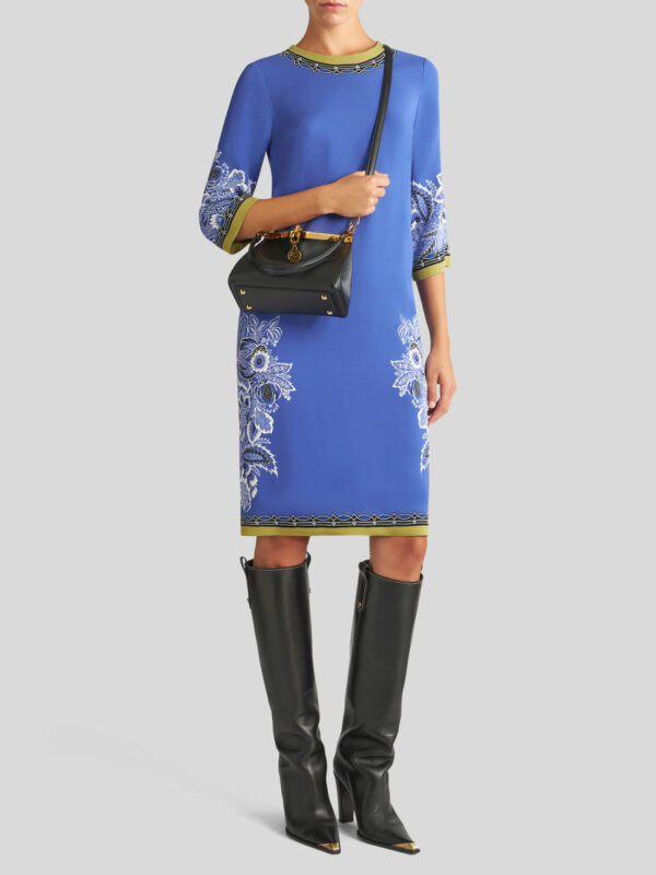 PRINTED CADY TUNIC DRESS