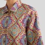 PRINTED SILK SHIRT