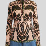 PRINTED TULLE SHIRT