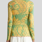 PRINTED TULLE SHIRT