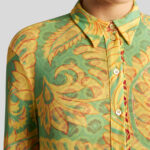 PRINTED TULLE SHIRT