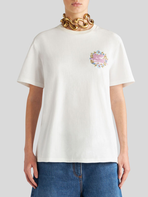 T-SHIRT WITH EMBROIDERY
